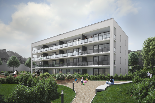 Charming studio apartment on the 2nd floor in the heart of the Greenparc district (J205)