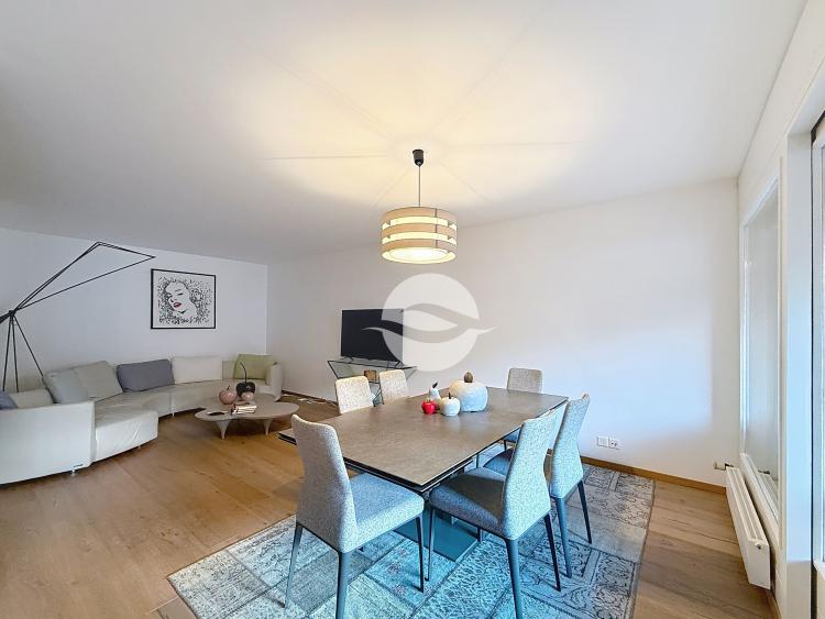 Cologny - Spacious 4-room furnished apartment on the 1st floor, balcony