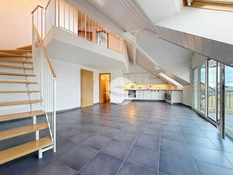 Duplex in the attic - 2 bedrooms 