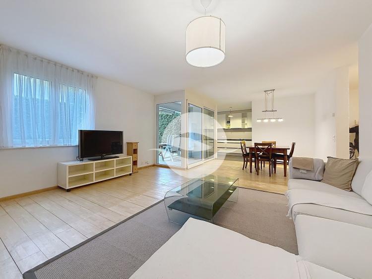 3.5 room furnished apartment with garden