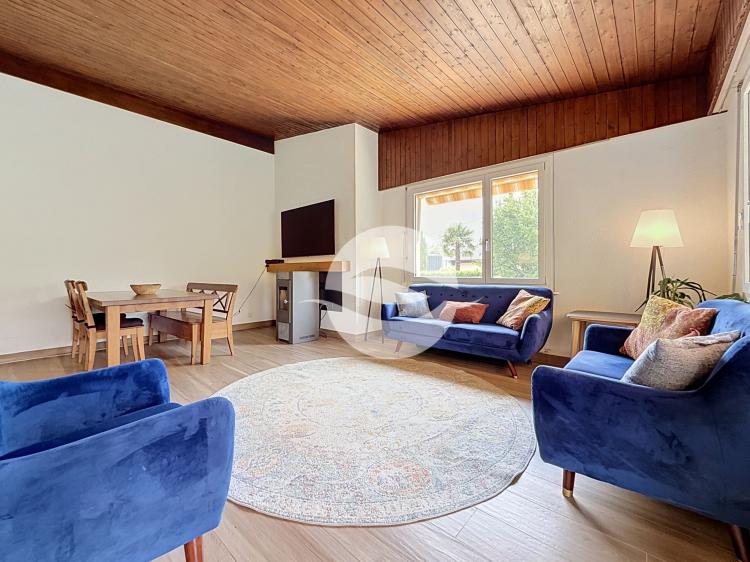 Semi-furnished 2-bedroom apartment with terrace