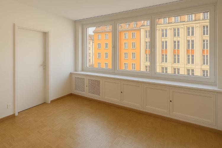 In the heart of the city center: pleasant, bright 2-room apartment