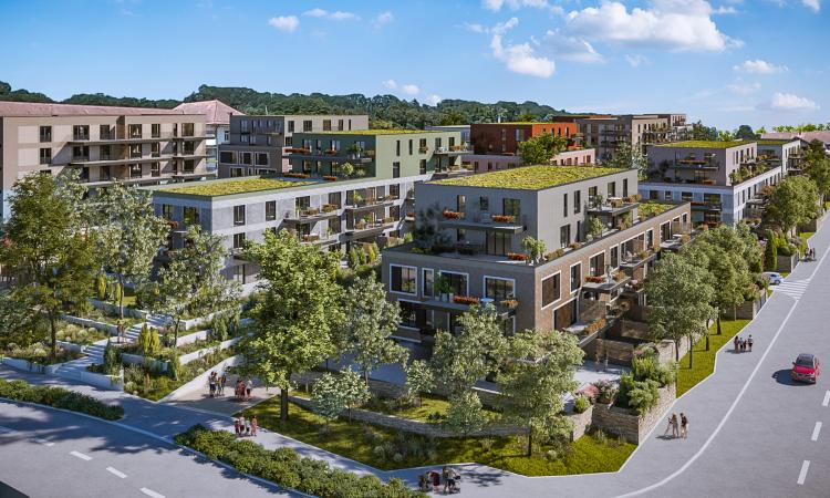 Large 4.5-room apartment in a new neighborhood