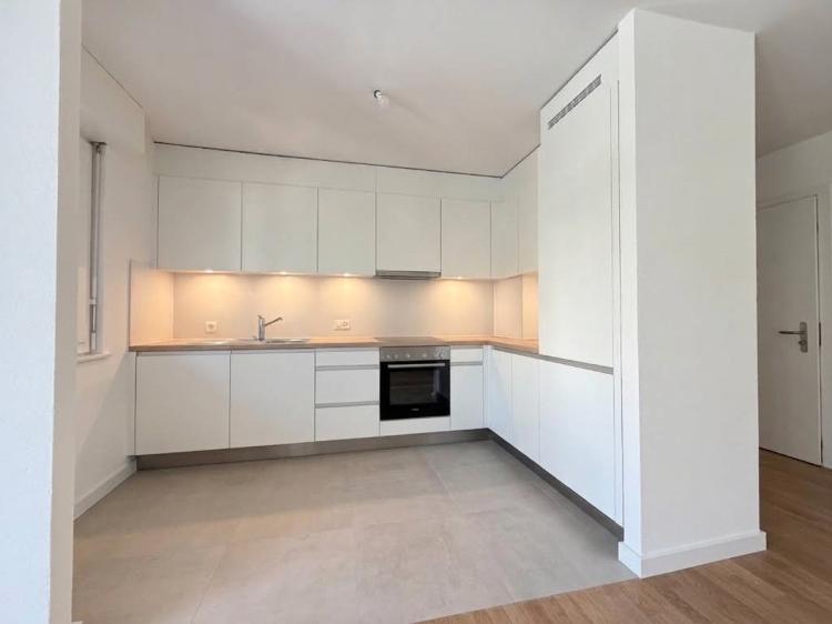 Beautifully renovated 2-room apartment in the hills above Lausanne