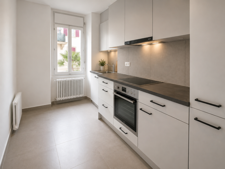 Beautiful renovated 3-room apartment in Montreux