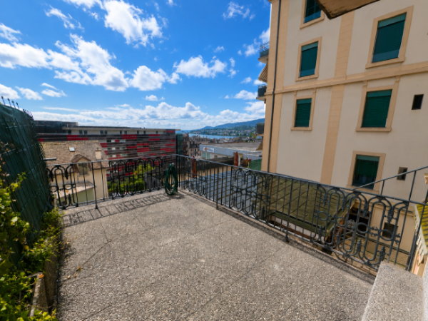 Beautifully renovated 3-room apartment in Montreux with a large terrace