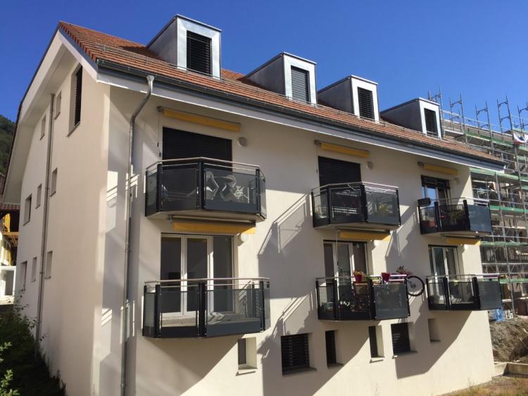 Magnificent 3.5 room duplex apartment with balcony.