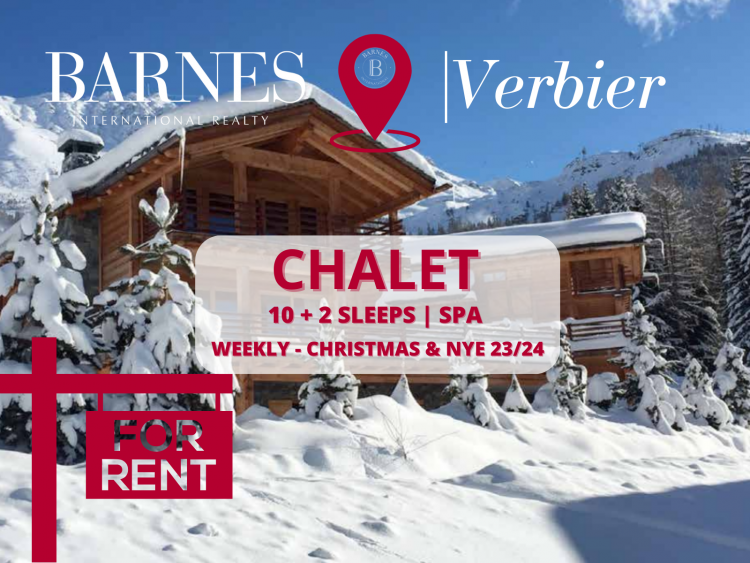 FOR RENT: Exclusive Chalet on Le Rouge slopes : Ski-In & Out!