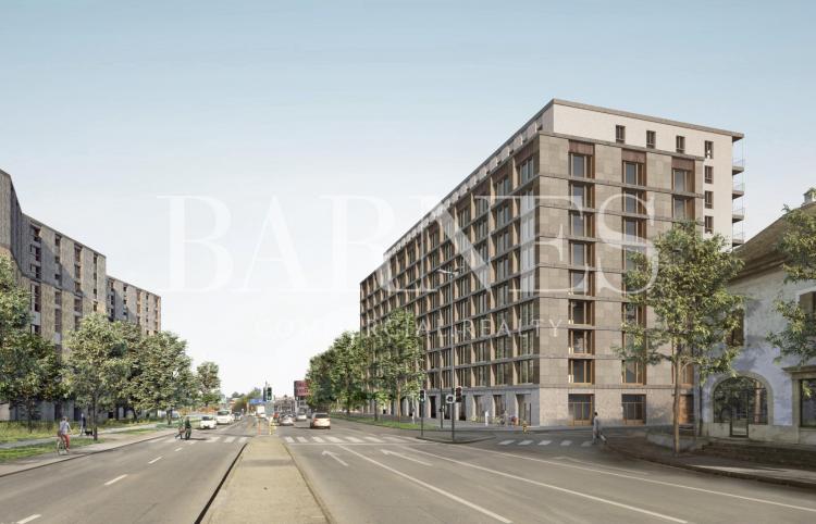 To sublet 236m2 in Lancy - new building opposite Lancy/Bachet station