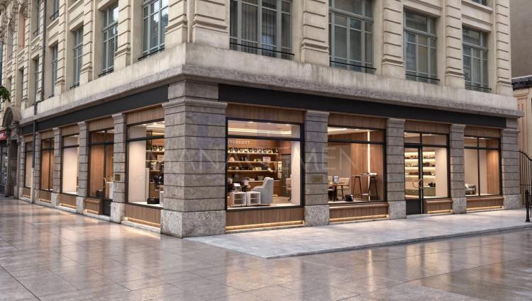 Rue de Lausanne - Arcades of approximately 196m2/PPE