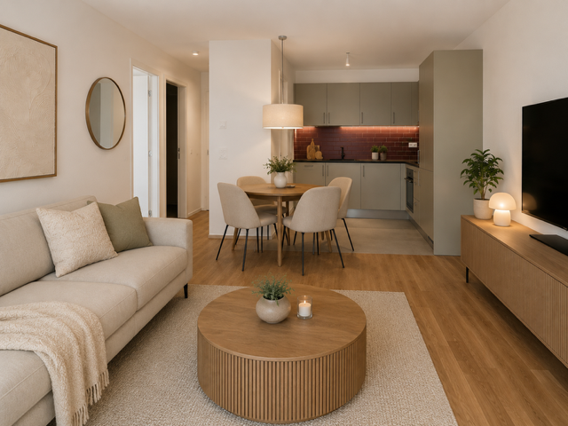 Lovely 2.5-room apartment on the 1st floor with balcony - D104