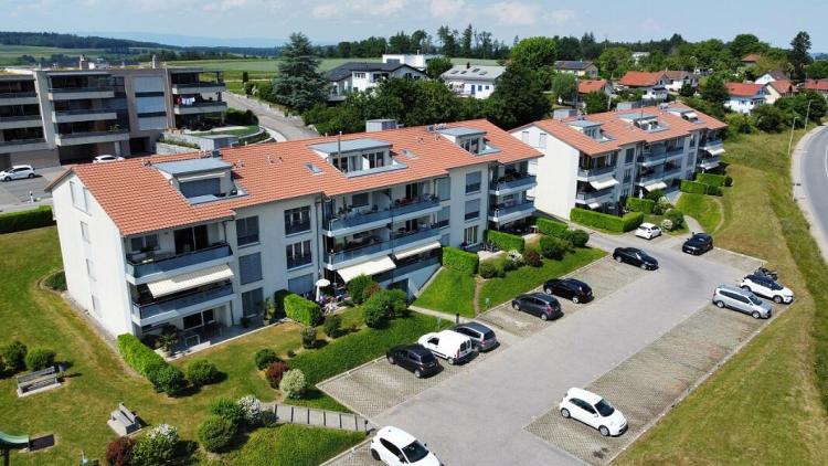 Outdoor parking space in Avry-sur-Matran