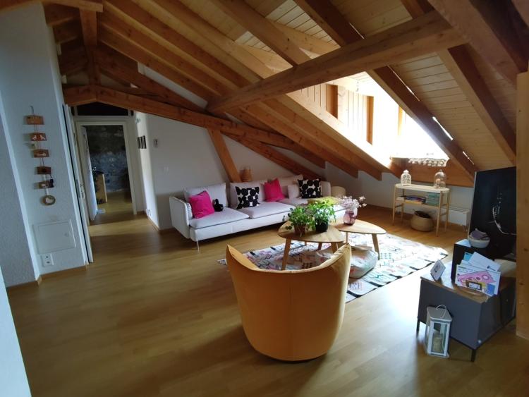 3.5-room apartment on the 4th floor without elevator