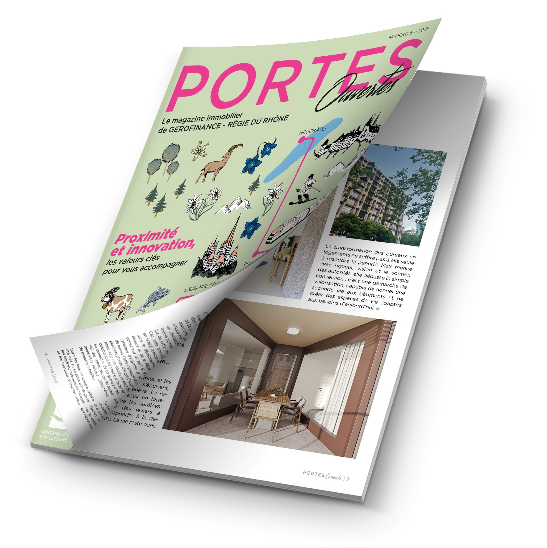 Couverture Rhone Magazine
